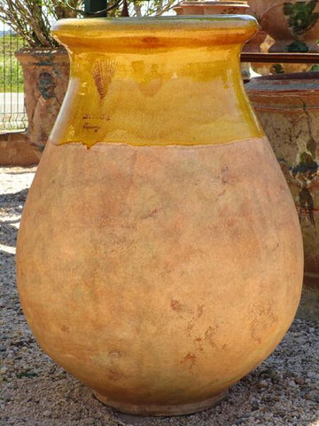 Olla de olivo francesa biot jar cerámica a medida