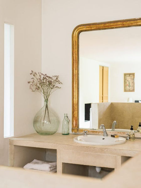 Marion Alberge Louis Philippe espejo cuarto de baño damajuana